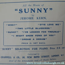 Load image into Gallery viewer, 1926 ART DECO Theatre Programme for the Musical "Sunny". Rare Original London Hippodrome Issue
