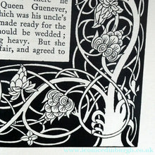 Load image into Gallery viewer, AUBREY BEARDSLEY: 1927 Rare Copy of the Morte d'Arthur. Lavishly Illustrated Volume (3rd Edition)
