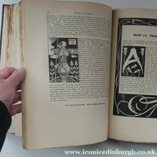 Load image into Gallery viewer, AUBREY BEARDSLEY: 1927 Rare Copy of the Morte d'Arthur. Lavishly Illustrated Volume (3rd Edition)
