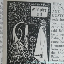 Load image into Gallery viewer, AUBREY BEARDSLEY: 1927 Rare Copy of the Morte d'Arthur. Lavishly Illustrated Volume (3rd Edition)

