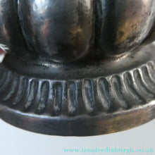 Load image into Gallery viewer, 1930s / 1940s JUST ANDERSEN Danish Pewter PAIR of Dwarf Candlesticks
