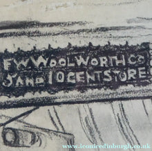 Load image into Gallery viewer, 1930s American Drawing of Ladies Shopping in Woolworths - Katherine Langhorne Adams
