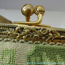 Load image into Gallery viewer, 1930s Art Deco Aztec Revival Embroidered Tapesty Evening Bag
