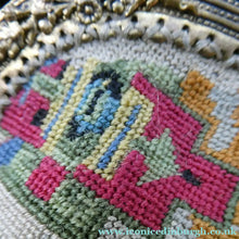 Load image into Gallery viewer, 1930s Art Deco Aztec Revival Embroidered Tapesty Evening Bag
