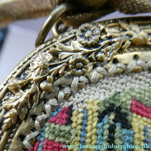Load image into Gallery viewer, 1930s Art Deco Aztec Revival Embroidered Tapesty Evening Bag
