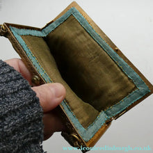 Load image into Gallery viewer, Vintage 1930s Art Deco Beaded Evening Bag with Needlepoint Panels. Very Unusual
