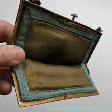 Load image into Gallery viewer, Vintage 1930s Art Deco Beaded Evening Bag with Needlepoint Panels. Very Unusual
