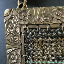 Load image into Gallery viewer, Vintage 1930s Art Deco Beaded Evening Bag with Needlepoint Panels. Very Unusual
