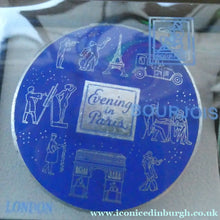 Load image into Gallery viewer, 1930s ART DECO Bourjois "Evening In Paris" Miniature Perfume Bottle and Full Face Powder Box
