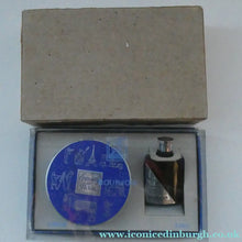 Load image into Gallery viewer, 1930s ART DECO Bourjois "Evening In Paris" Miniature Perfume Bottle and Full Face Powder Box
