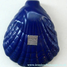 Load image into Gallery viewer, 1930s ART DECO Bourjois "Evening In Paris" Perfume Bottle in Bakelite Blue Clam Shell Box
