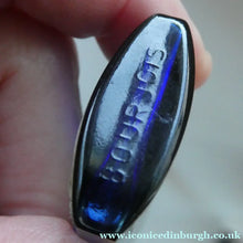 Load image into Gallery viewer, 1930s ART DECO Bourjois "Evening In Paris" Perfume Bottle in Bakelite Blue Clam Shell Box
