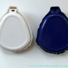 Load image into Gallery viewer, 1930s ART DECO Bourjois "Evening In Paris" Perfume Bottle in Bakelite Blue Clam Shell Box
