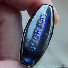 Load image into Gallery viewer, 1930s ART DECO Bourjois "Evening In Paris" Perfume Bottle in Bakelite Blue Clam Shell Box
