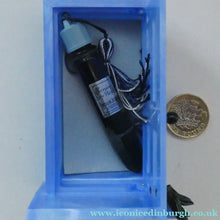 Load image into Gallery viewer, 1930s ART DECO Bourjois "Evening In Paris" Perfume Bottle in Bakelite Hotel Door Box

