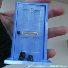 Load image into Gallery viewer, 1930s ART DECO Bourjois "Evening In Paris" Perfume Bottle in Bakelite Hotel Door Box
