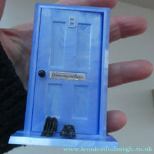 Load image into Gallery viewer, 1930s ART DECO Bourjois "Evening In Paris" Perfume Bottle in Bakelite Hotel Door Box
