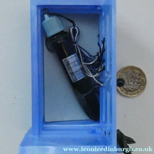 Load image into Gallery viewer, 1930s ART DECO Bourjois "Evening In Paris" Perfume Bottle in Bakelite Hotel Door Box
