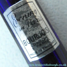 Load image into Gallery viewer, 1930s ART DECO Bourjois "Evening In Paris" Perfume Bottle in Bakelite Hotel Door Box
