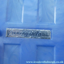 Load image into Gallery viewer, 1930s ART DECO Bourjois "Evening In Paris" Perfume Bottle in Bakelite Hotel Door Box
