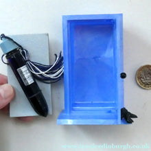 Load image into Gallery viewer, 1930s ART DECO Bourjois "Evening In Paris" Perfume Bottle in Bakelite Hotel Door Box
