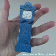 Load image into Gallery viewer, 1930s ART DECO Bourjois "Evening In Paris" Perfume Bottle in Bakelite Grandfather Clock Box
