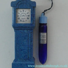 Load image into Gallery viewer, 1930s ART DECO Bourjois "Evening In Paris" Perfume Bottle in Bakelite Grandfather Clock Box
