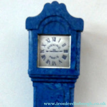 Load image into Gallery viewer, 1930s ART DECO Bourjois "Evening In Paris" Perfume Bottle in Bakelite Grandfather Clock Box
