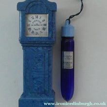 Load image into Gallery viewer, 1930s ART DECO Bourjois "Evening In Paris" Perfume Bottle in Bakelite Grandfather Clock Box
