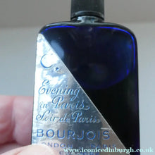 Load image into Gallery viewer, 1930's ART DECO Bourjois "Evening In Paris" Perfume Bottle in Bakelite Owl Box
