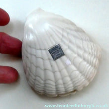 Load image into Gallery viewer, 1930s ART DECO Bourjois "Evening In Paris" Perfume Bottle in Bakelite White Clam Shell Box
