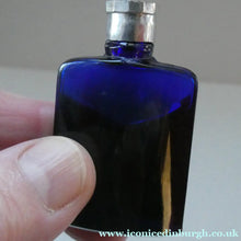 Load image into Gallery viewer, 1930s ART DECO Bourjois "Evening In Paris" Perfume Bottle in Bakelite White Clam Shell Box
