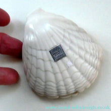 Load image into Gallery viewer, 1930s ART DECO Bourjois "Evening In Paris" Perfume Bottle in Bakelite White Clam Shell Box
