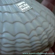 Load image into Gallery viewer, 1930s ART DECO Bourjois "Evening In Paris" Perfume Bottle in Bakelite White Clam Shell Box
