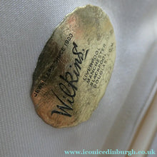 Load image into Gallery viewer, 1930s Art Deco Cream Celluloid Trinket Box with Faux Decorative Clasps and a Hinged Lid
