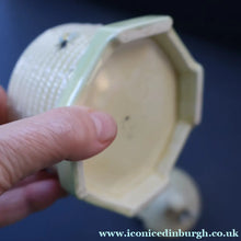 Load image into Gallery viewer, 1930s Art Deco CROWN DEVON Honey Pot in the Shape of a Round Beehive

