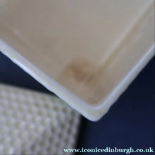 Load image into Gallery viewer, 1930s Art Deco CROWN DEVON Honey Pot or Box with Bee Finial on the Lid
