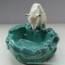 Load image into Gallery viewer, 1930s Art Deco Ditmar Urbach Czech Ceramic Polar Bear Bowl
