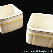 Load image into Gallery viewer, 1930s Art Deco FOLEY China Cube Sugar Bowl : CUNARD STEAMSHIP Co. Issue

