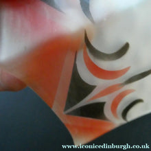 Load image into Gallery viewer, 1930s Art Deco Shade for Beside or Table Lamp - with Geometric Deco Patterns
