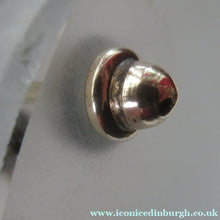 Load image into Gallery viewer, Original 1930s Art Deco White Satin Glass and Brass Pendant Shade
