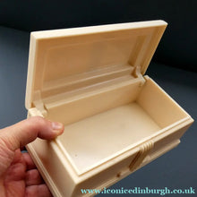 Load image into Gallery viewer, 1930s ART DECO Heavy Early Plastic Cigar or Cigarette Box by Buttner Pipe Company
