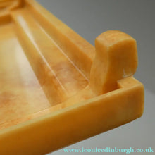 Load image into Gallery viewer, 1930s ART DECO Heavy Early Plastic Cigar or Cigarette Box by Buttner Pipe Company
