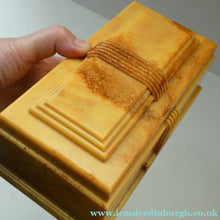 Load image into Gallery viewer, 1930s ART DECO Heavy Early Plastic Cigar or Cigarette Box by Buttner Pipe Company
