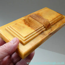 Load image into Gallery viewer, 1930s ART DECO Heavy Early Plastic Cigar or Cigarette Box by Buttner Pipe Company
