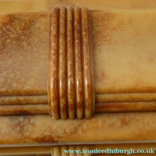 Load image into Gallery viewer, 1930s ART DECO Heavy Early Plastic Cigar or Cigarette Box by Buttner Pipe Company
