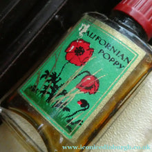 Load image into Gallery viewer, 1930s ART DECO Miniature Californian Poppy Perfume Bottle in Grand Piano Box. ATKINSON'S, LONDON
