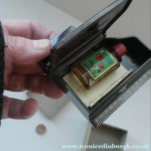 Load image into Gallery viewer, 1930s ART DECO Miniature Californian Poppy Perfume Bottle in Grand Piano Box. ATKINSON'S, LONDON
