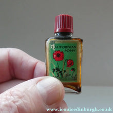Load image into Gallery viewer, 1930s ART DECO Miniature Californian Poppy Perfume Bottle in Grand Piano Box. ATKINSON'S, LONDON
