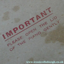 Load image into Gallery viewer, 1930s ART DECO Miniature Californian Poppy Perfume Bottle in Grand Piano Box. ATKINSON'S, LONDON
